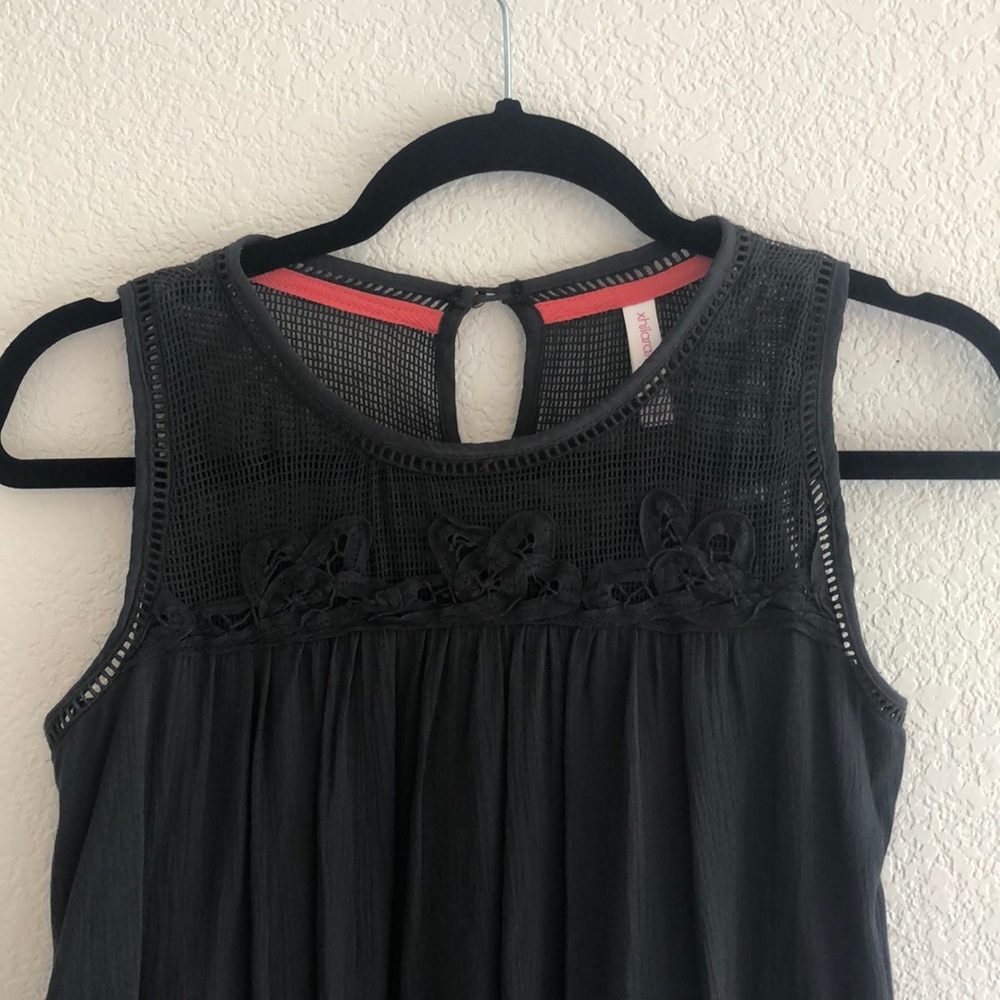 Grey halter dress